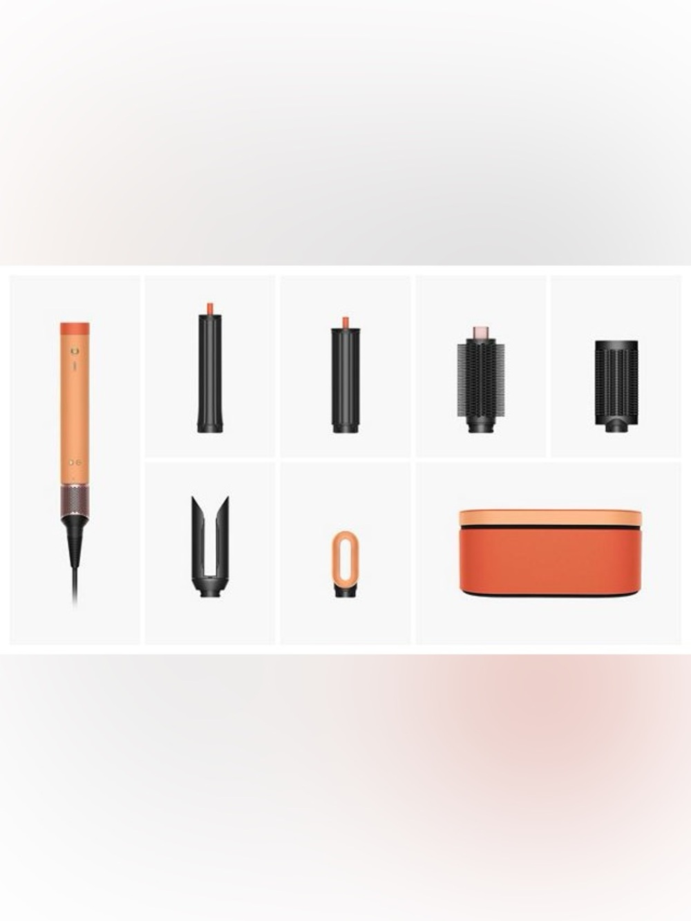 Dyson Airwrap Co-anda2x™ multi-styler Straight+Wavy (Ceramic Apricot / Topaz) - Picture 2 of 5